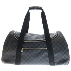Louis Vuitton Graphite Black Neo Eorle Boston Bag Rollers Carry Black